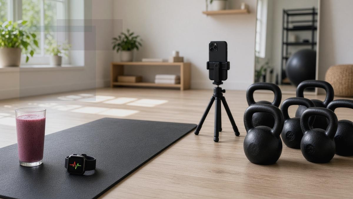 Fitness Instagram Account for Sale — editorial photo of a Instagram account workspace