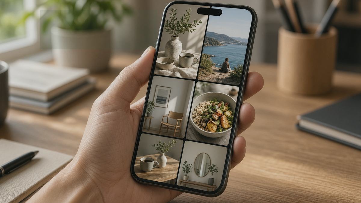 Instagram Account with High Engagement — editorial photo of a Instagram account workspace