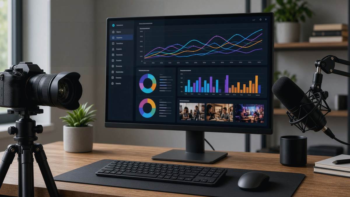 Legit YouTube Channel Seller — editorial photo of a YouTube channel workspace
